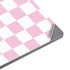 Pink and White Checkerboard Laptop Skins