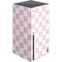 Pink and White Checkerboard Xbox Series X Skins