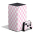 Pink and White Checkerboard XBox Series X Digital Edition Bundle Skin