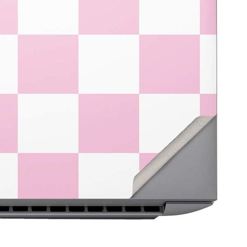 Pink and White Checkerboard HP ZBook Fury 16 G10 Skin