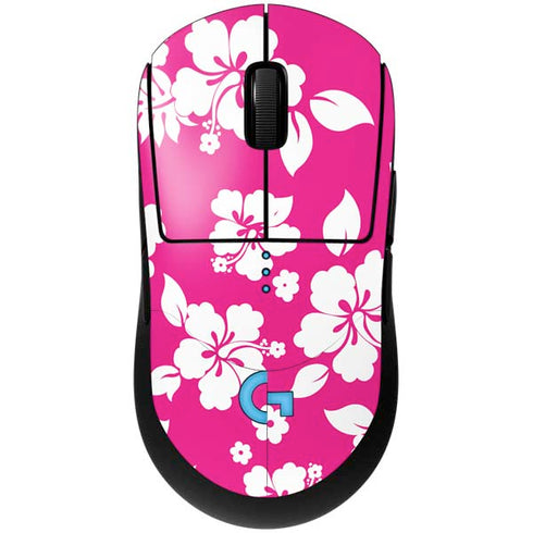 Pink and White G Pro Wireless Gaming Mouse Skin