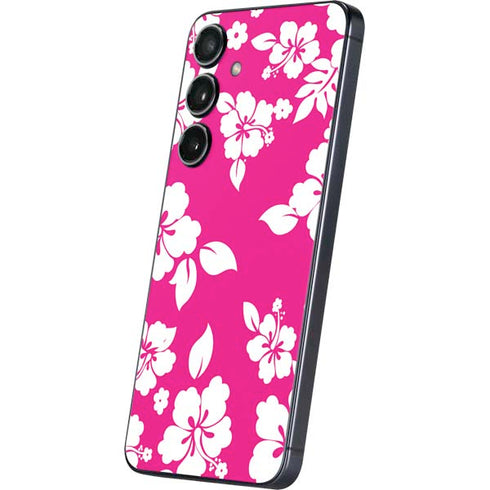 Pink and White Galaxy A16 5G Skin