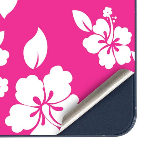 Pink and White Galaxy A35 5G Skin