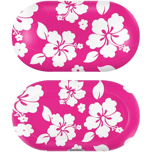 Pink and White Galaxy Buds Plus Skin