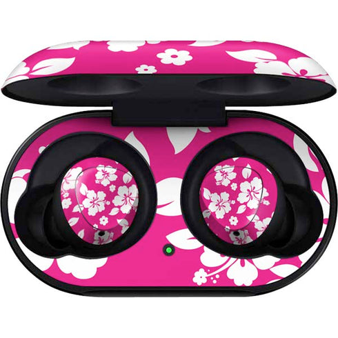 Pink and White Galaxy Buds Skin