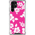 Pink and White Galaxy S23 Ultra Clear Case