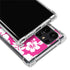 Pink and White Galaxy S23 Ultra Clear Case