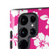 Pink and White Galaxy S25 Ultra Impact Case