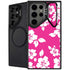 Pink and White Galaxy S24 Ultra Kickstand Case