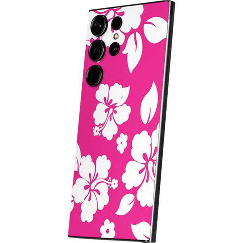 Pink and White Galaxy S24 Ultra Skin