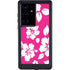 Pink and White Galaxy S24 Ultra Waterproof Case