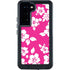 Pink and White Galaxy S24 Waterproof Case