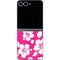 Pink and White Galaxy Z Flip6 Skin