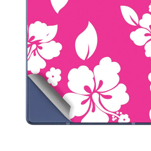 Pink and White Galaxy Z Fold6 Skin