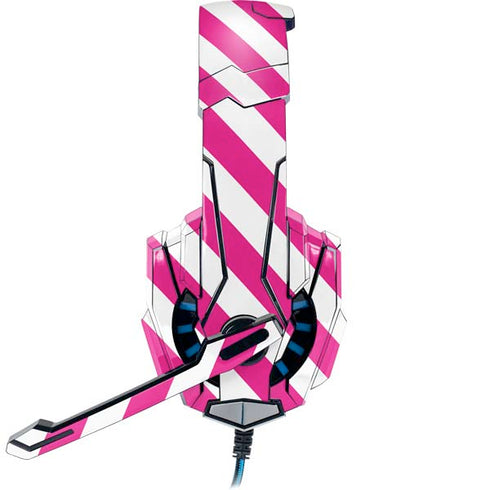 Pink and White Geometric Stripes BENGOO G9000 Skin