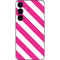 Pink and White Geometric Stripes Galaxy A16 5G Skin