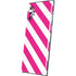 Pink and White Geometric Stripes Galaxy Note 10 Plus Skin