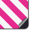 Pink and White Geometric Stripes Galaxy S25 Plus Skin