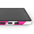 Pink and White Geometric Stripes Galaxy S25 Ultra Impact Case