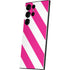 Pink and White Geometric Stripes Galaxy S24 Ultra Skin