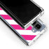 Pink and White Geometric Stripes Galaxy Z Fold5 5G Clear Case