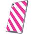 Pink and White Geometric Stripes iPad 11th Gen (2025) Clear Case