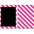 Pink and White Geometric Stripes Apple iPad Skin