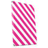 Pink and White Geometric Stripes Apple iPad Skin