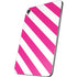 Pink and White Geometric Stripes Apple iPad Mini Skin