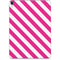 Pink and White Geometric Stripes Apple iPad Pro Skin