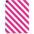 Pink and White Geometric Stripes Apple iPad Pro Skin