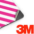 Pink and White Geometric Stripes Apple iPad Pro Skin
