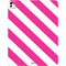 Pink and White Geometric Stripes iPad Pro 13in M4 (2024) Skin