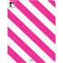 Pink and White Geometric Stripes iPad Pro 13in M4 (2024) Skin