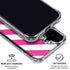 Pink and White Geometric Stripes iPhone 16 Plus MagSafe Case