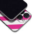 Pink and White Geometric Stripes iPhone 16 Pro Max Skin