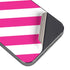 Pink and White Geometric Stripes iPhone 16e Skin