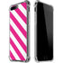 Pink and White Geometric Stripes iPhone Cases