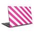 Pink and White Geometric Stripes Dell Latitude Skin