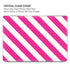 Pink and White Geometric Stripes MacBook Pro 14in (2021-24) Case plus Skin