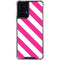 Pink and White Geometric Stripes Moto G Power 5G (2024) Clear Case