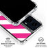 Pink and White Geometric Stripes Moto G Power 5G (2024) Clear Case