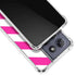 Pink and White Geometric Stripes Moto G Stylus 5G (2025) Clear Case