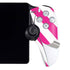 Pink and White Geometric Stripes PlayStation Portal Remote Player Skin