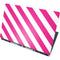 Pink and White Geometric Stripes Dell Precision Skin