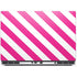 Pink and White Geometric Stripes Dell Precision Skin