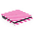 Pink and White Geometric Stripes PlayStation PS4 Skins