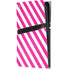 Pink and White Geometric Stripes PS5 Pro Console Skin