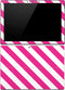 Pink and White Geometric Stripes Surface Pro (2017) Skin