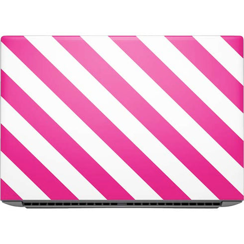 Pink and White Geometric Stripes HP ZBook Fury 16 G10 Skin
